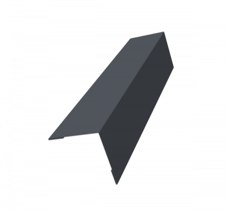 Угол наружный металлический RAL 7024