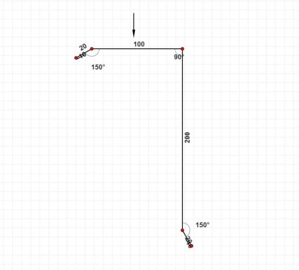 Торцевая планка 200х100