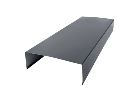 Парапет металлический плоский RAL 7024