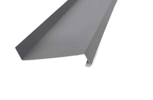 Отлив металлический цокольный Графитовый серый RAL 7024 Матовый