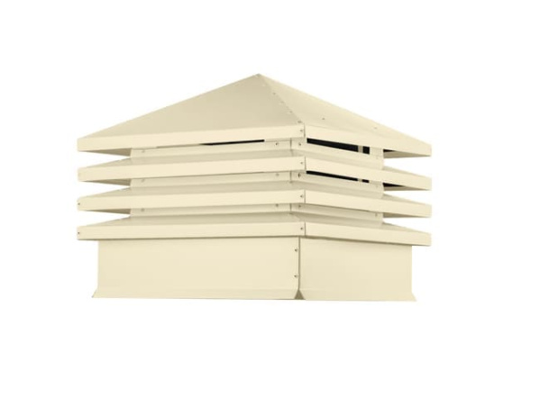 Дымник (колпак на трубу) Хай-Тек скатный RAL 1015