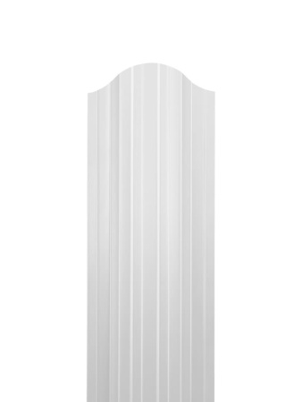 Евроштакетник двухсторонний П-образный RAL 9003 Белый