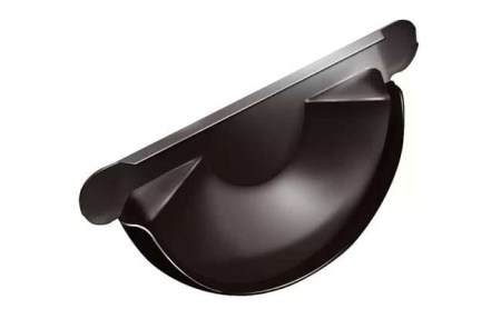 Заглушка торцевая универсальная Vega Style 125 мм RAL 8017