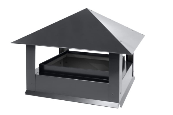 Дымник Стандарт RAL 7024