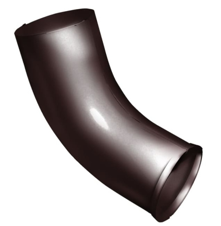 Колено стока VEGAStyle 90 мм RAL 8017 (Шоколадно-коричневый)