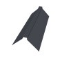 Конек фигурный 115х30х115 Drap RAL 7024 Графит