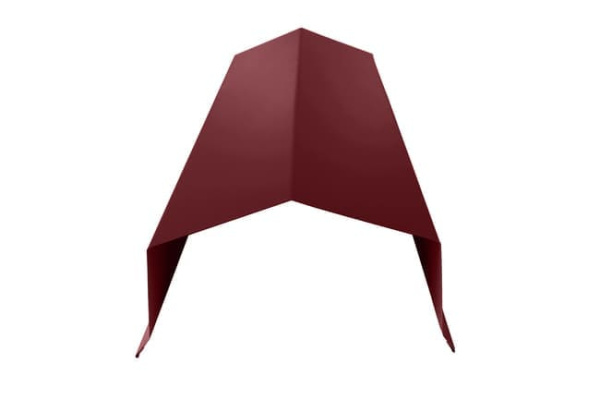 Парапет двускатный с капельником RAL 3005