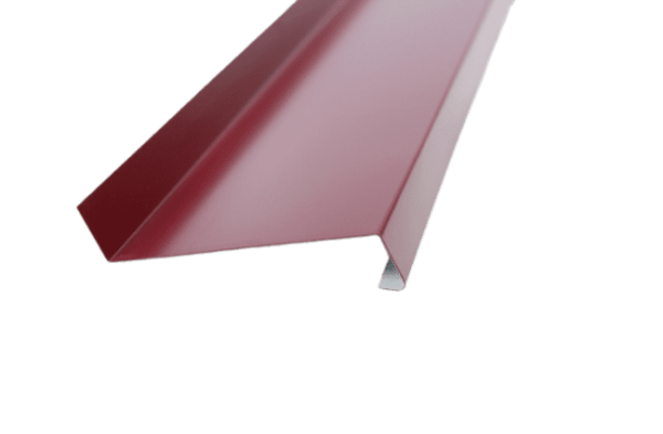 Отлив металлический цокольный Красный RAL 3005