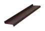 Отлив металлический цокольный Шоколадно-коричневый RAL 8017 Матовый
