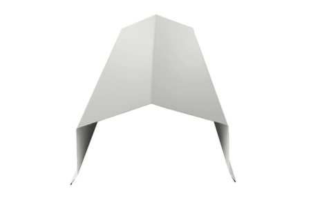 Парапет двускатный с капельником RAL 9003