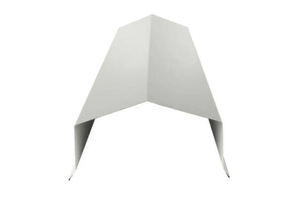 Парапет двускатный с капельником RAL 9003