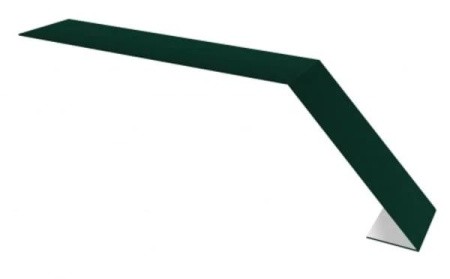 Карнизная планка 100х65 PE RAL 6005