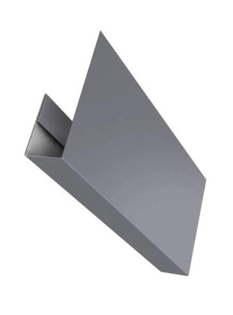 J-профиль 18мм PE RAL 7004