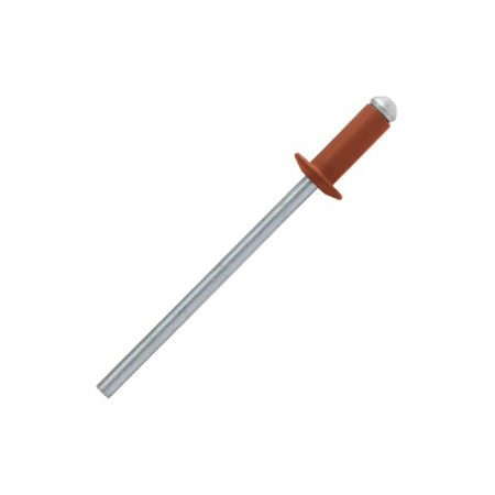 Заклепки вытяжные 3,2x8 RAL 8004