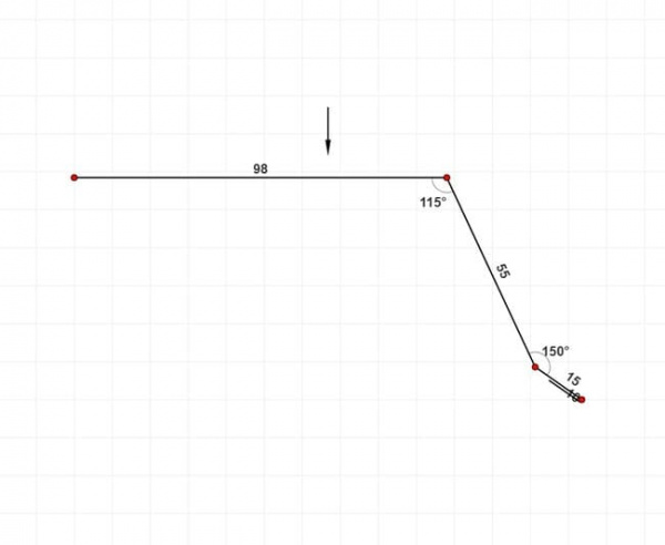 Капельник 100х55