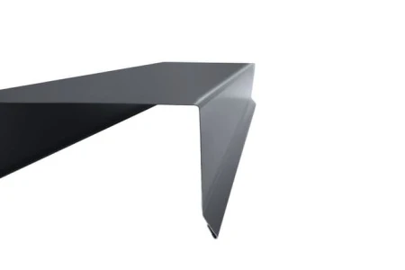 Парапет плоский с капельником RAL 7024