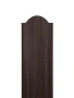 Евроштакетник двусторонний М-образный 110мм, RAL 8017 Шоколад