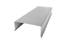 Парапет плоский с капельником RAL 7004