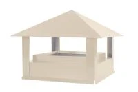 Дымник Стандарт RAL 1015