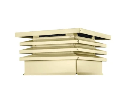 Дымник (колпак на трубу) Хай-Тек плоский RAL 1014