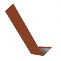 Планка лобовая металлическая RAL 8004