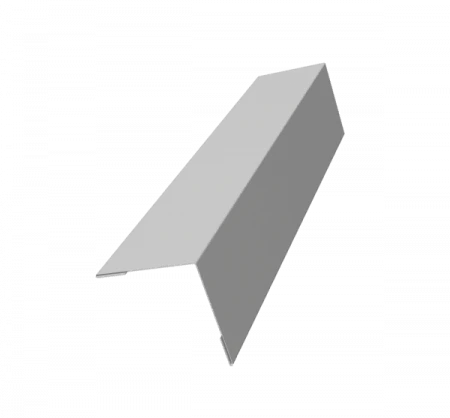 Угол наружный металлический RAL 9002