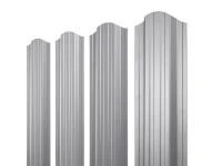 Евроштакетник двухсторонний П-образный RAL 7004 Серый