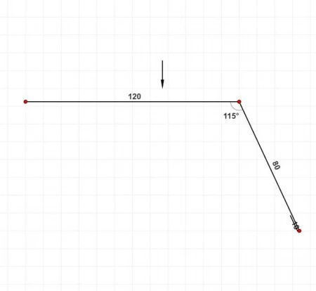 Карнизная планка 120х80