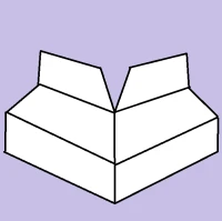 Угол отлива наружный Белый RAL 9003