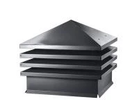 Дымник (колпак на трубу) Хай-Тек скатный RAL 7024