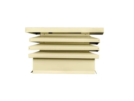 Дымник (колпак на трубу) Хай-Тек плоский RAL 1014