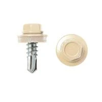 Саморезы с буром 4,8х19 мм RAL 1014