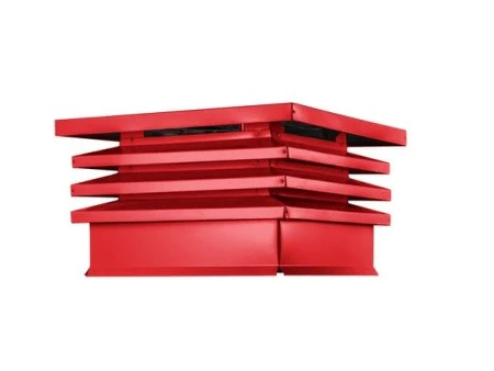 Дымник (колпак на трубу) Хай-Тек плоский RAL 3020