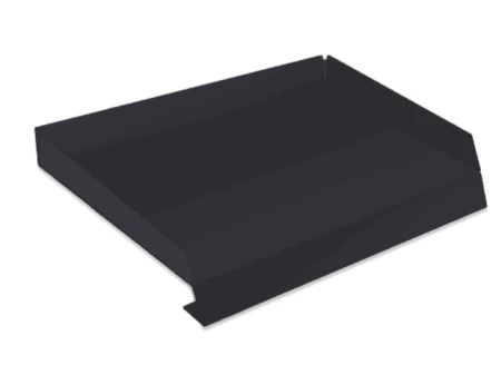 Отлив с отгибами Чёрный RAL 9005