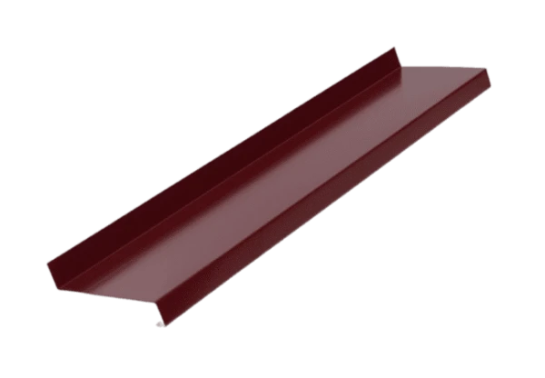 Отлив металлический цокольный Красный RAL 3005