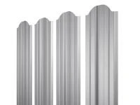 Евроштакетник двусторонний М-образный RAL 7004 Серый