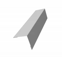 Угол наружный металлический RAL 7035