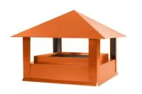 Дымник Стандарт RAL 2004