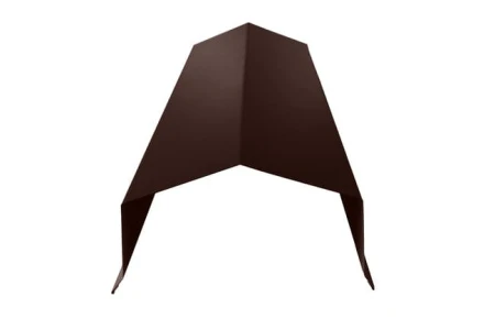 Парапет двускатный с капельником RAL 8017