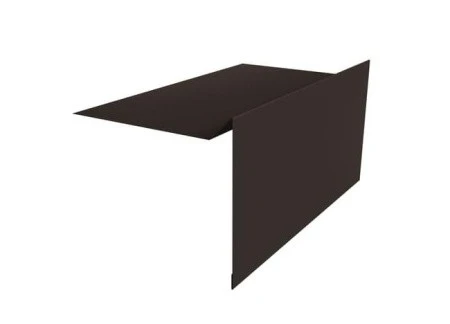 Торцевая планка для гибкой черепицы RAL 8019