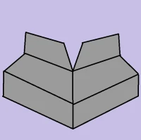 Угол отлива наружный Сигнальный серый RAL 7004