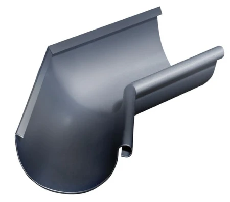Угол желоба внутренний VEGAStyle 135 гр 125 мм RAL 7024 (Графитовый серый)
