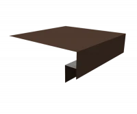 Околооконная планка металлическая RAL 8017