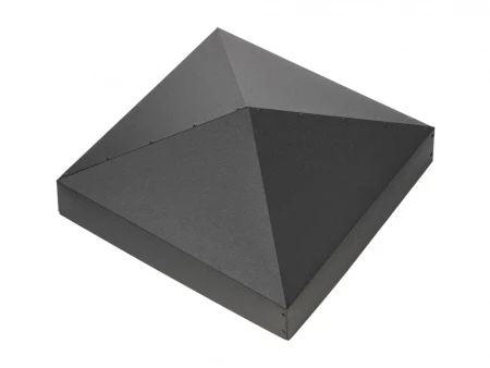 Колпак на столб забора Витязь RAL 7024 Drap