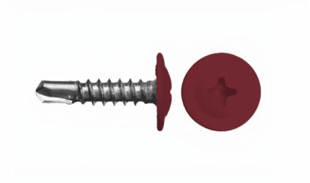 Саморезы с буром 4,2х19 мм RAL 3005