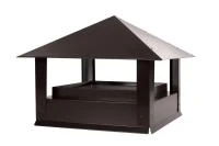 Дымник Стандарт RAL 8019