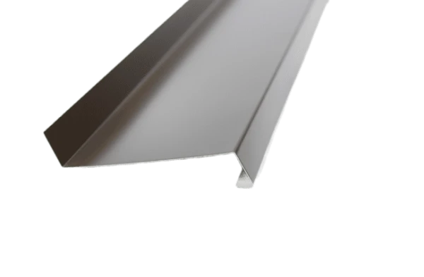 Отлив металлический цокольный Серо-коричневый RAL 8019