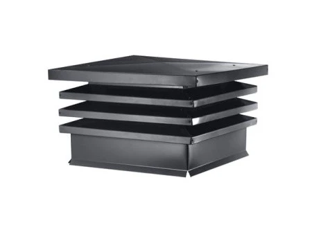 Дымник (колпак на трубу) Хай-Тек плоский RAL 7024