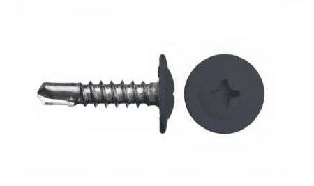 Саморезы с буром 4,2х19 мм RAL 7024