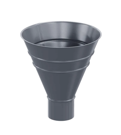 Воронка водосборная VEGAStyle 250/90 мм RAL 7024 (Графитовый серый)